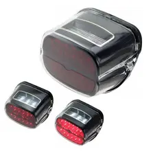 Moto HA CONDOTTO LA Coda del Freno di Arresto Luce Integrata Licenza di Illuminazione Della Targa Per Harley Sportster 1200 883