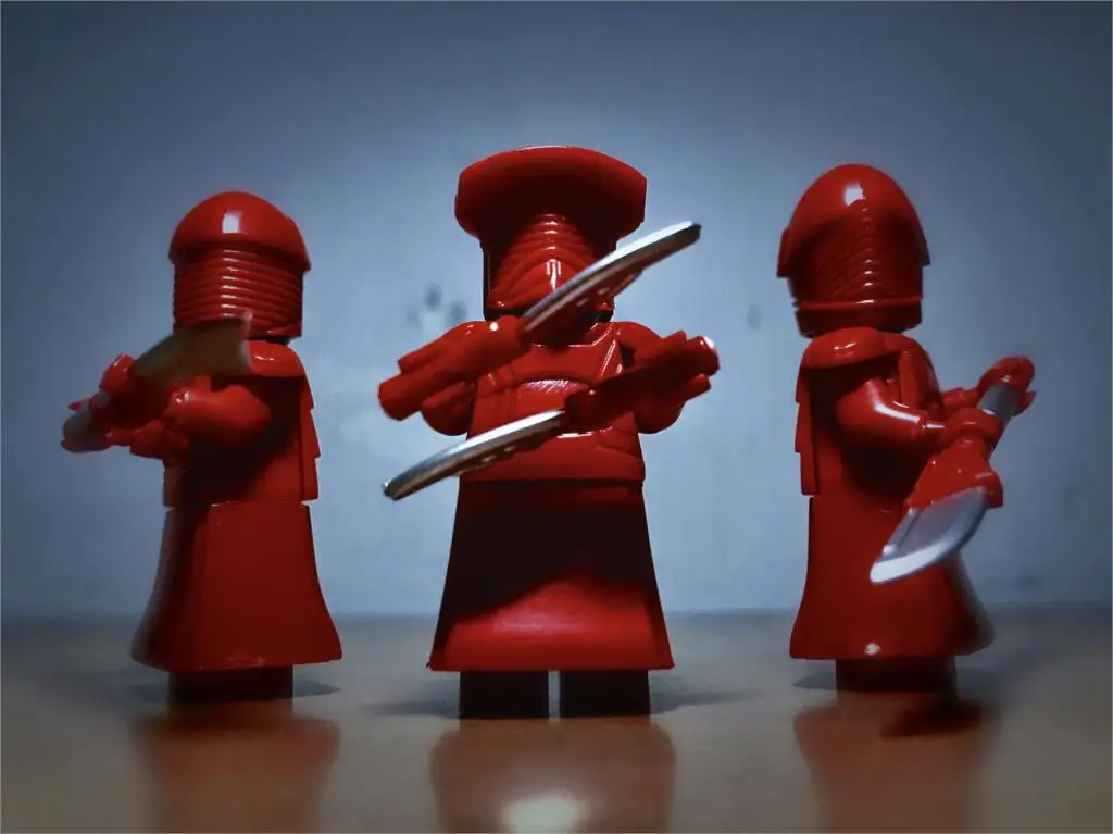 

Star Wars Emperor's Royal Guard Mini Man Toy Blocks Compatible With Lego