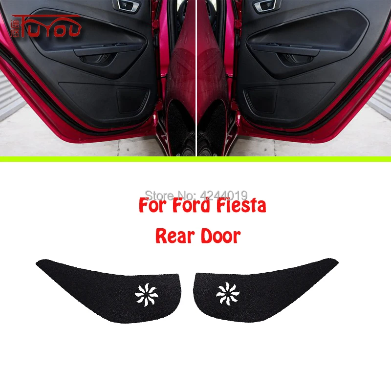 For Ford Fiesta Car Inside Door Cover Scratch Protection Anti Kick