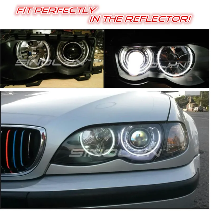 Auto Objektiv D2S Projektor Ersetzen Für BMW E46 ZKW Scheinwerfer Tuning  DIY 3,0 zoll Q5 Bi-xenon Nachrüstung Lichter zubehör Ersetzen - AliExpress