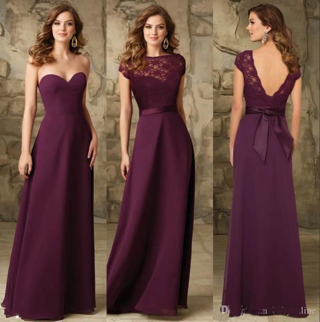 2016 A Line Long Bridesmaids Dresses Backless Bridesmaid 2016 A Line Long Bridesmaids Dresses Backless Bridesmaid Gowns 2 Styles Top Maid Of