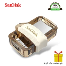 Sandisk sdd3 экстремально высокая скорость двойной OTG USB флеш-накопитель 32 ГБ флеш-накопители 150 м/с флешки USB3.0 usb флешки новые версии