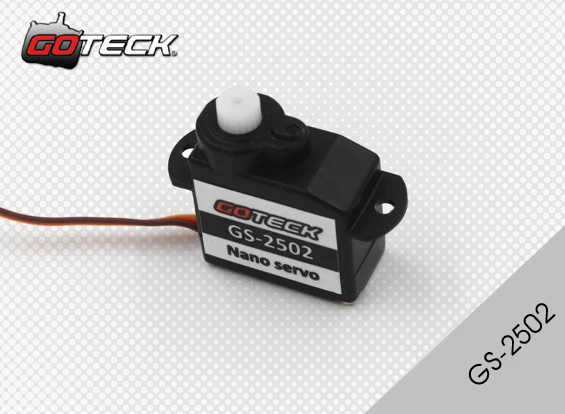 4 шт./лот GOTECK GS 2502 пластик сервопривод 2 2g Gotek для Trex Heli Rc автомобиль грузовик