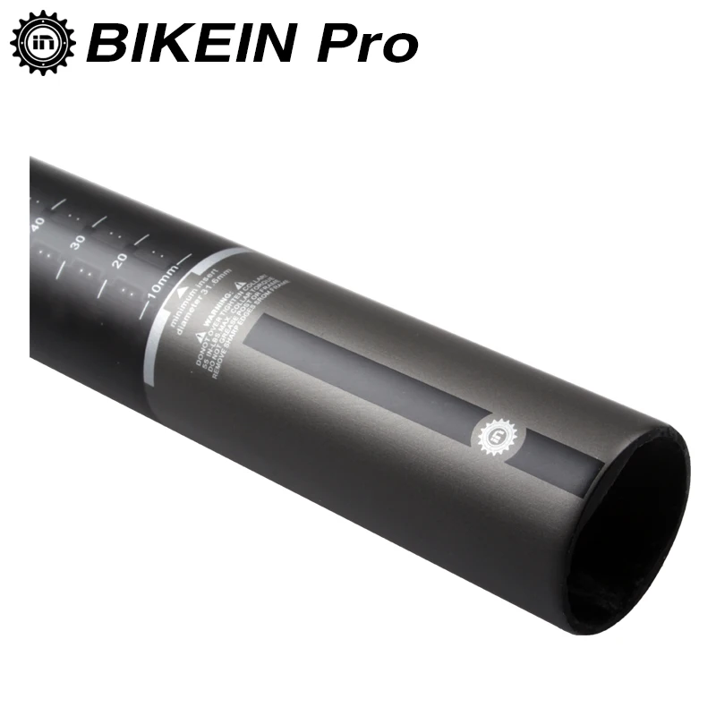 BIKEIN Full UD Carbon Road Bicycle 27.2/30.8/31.6mm Seatpost Mountain Bike Parts 5/20 Degree High Quality MTB Seat Post 190g