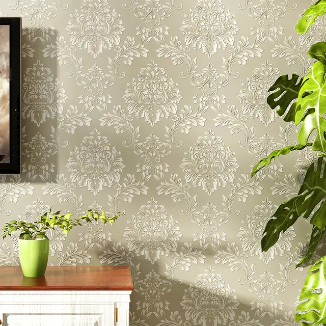3d wall paper luxury diy wallpaper for walls rhinestone ornament