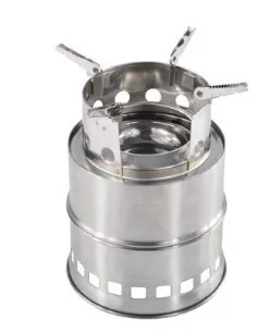 

Outdoor Camping Supplies Folding Firewood Stove Stainless Steel