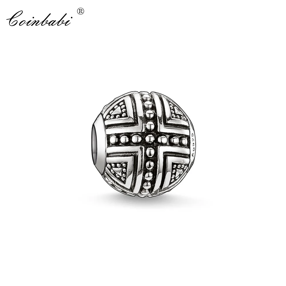 

Beads Hero Cross,Europe Style 925 Sterling Silver 3mm Hole Gift For Men Women Gift Fit Karma Bracelet Necklace Wholesale