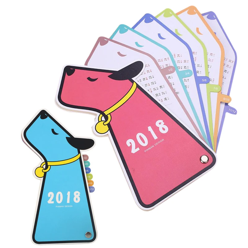 Desk Calendar Planner Schedule Gifts Home Study Planning Office Table Cute Organizer Ornaments