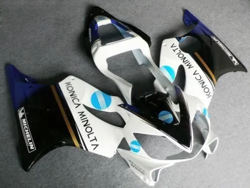 H-Цвет: черный синий для HONDA CBR600F4i ввиде горшка 01-03 CBR 600F4i CBR600 F4i 01 02 03 белый 2001 2002 2003