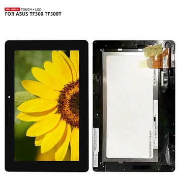 

For ASUS TF300 TF300TG TF300T TF300TL 5158N FPC-1 LCD Display Touch Screen Digitizer Assembly with Frame + Tools