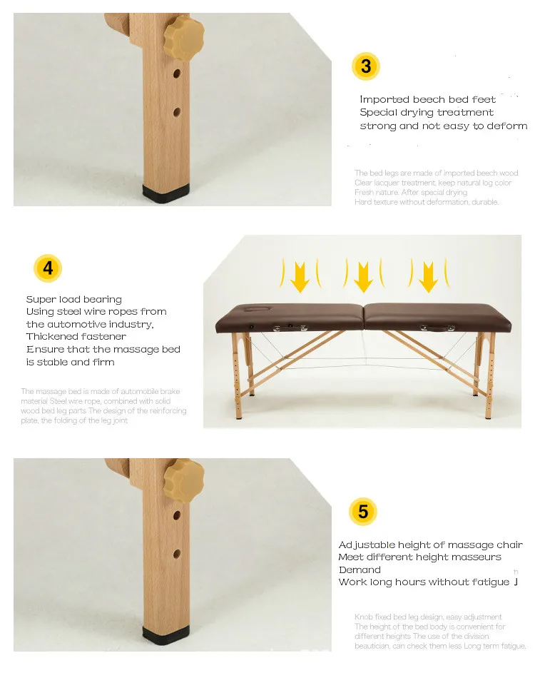 27 раздел 185CM60CM легкий портативный массажный стол диван кровать плинтус терапия тату салон рейки лечебный шведский массаж 15 кг