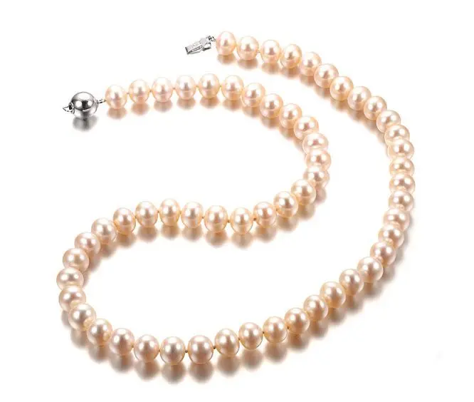 

18" 8-9MM SOUTH SEA PINK PEARL NECKLACE AAA