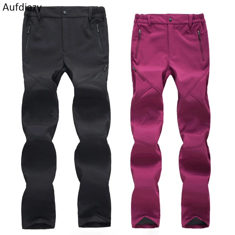 Pantalones de Softshell de exterior para hombre de mujer de estilo informal para acampar senderismo de invierno de lana Pantalones deportivos de senderismo impermeables pantalones de esquí IM013 Pantalones de Softshell de exterior para hombre de mujer de estilo informal para acampar senderismo de invierno de lana Pantalones deportivos de senderismo impermeables pantalones de esquí IM013