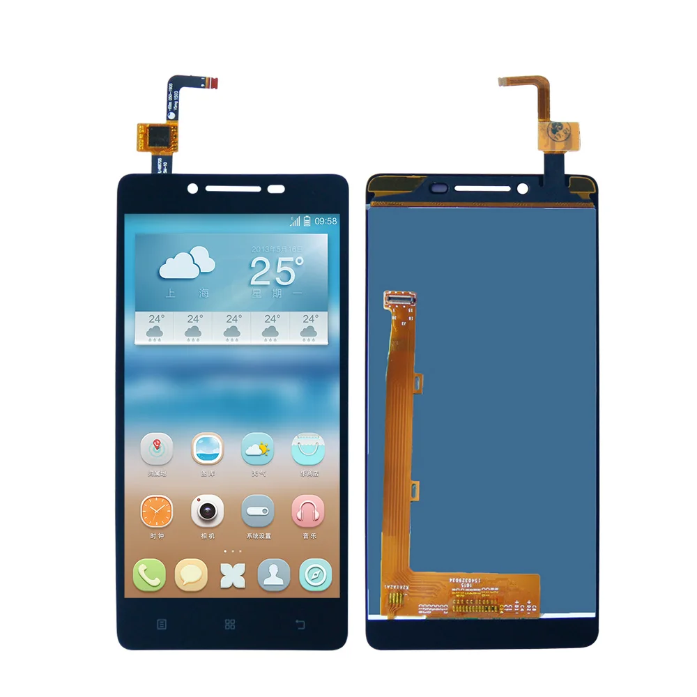 

5.0 Inch For Lenovo K3 K30-T A6000 LCD Display Touch Screen Digitizer Assembly Free Tools