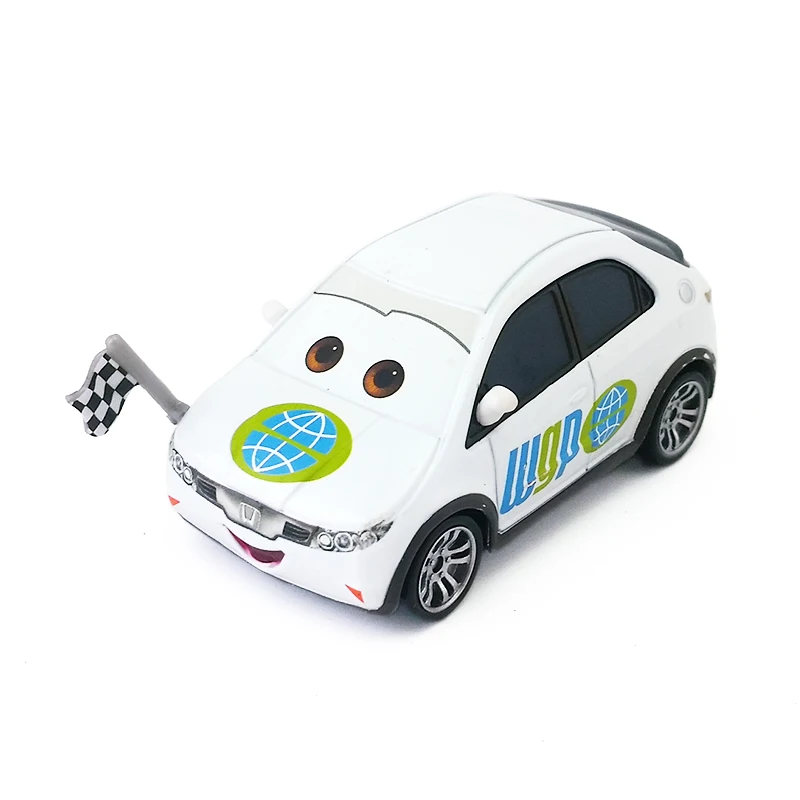 World Grand Prix Die-Cast Vehicle WGP 1:55 Scale Mattel Toys Y0471-Y0494 Erik Laneley #9/17 Disney/Pixar Cars 