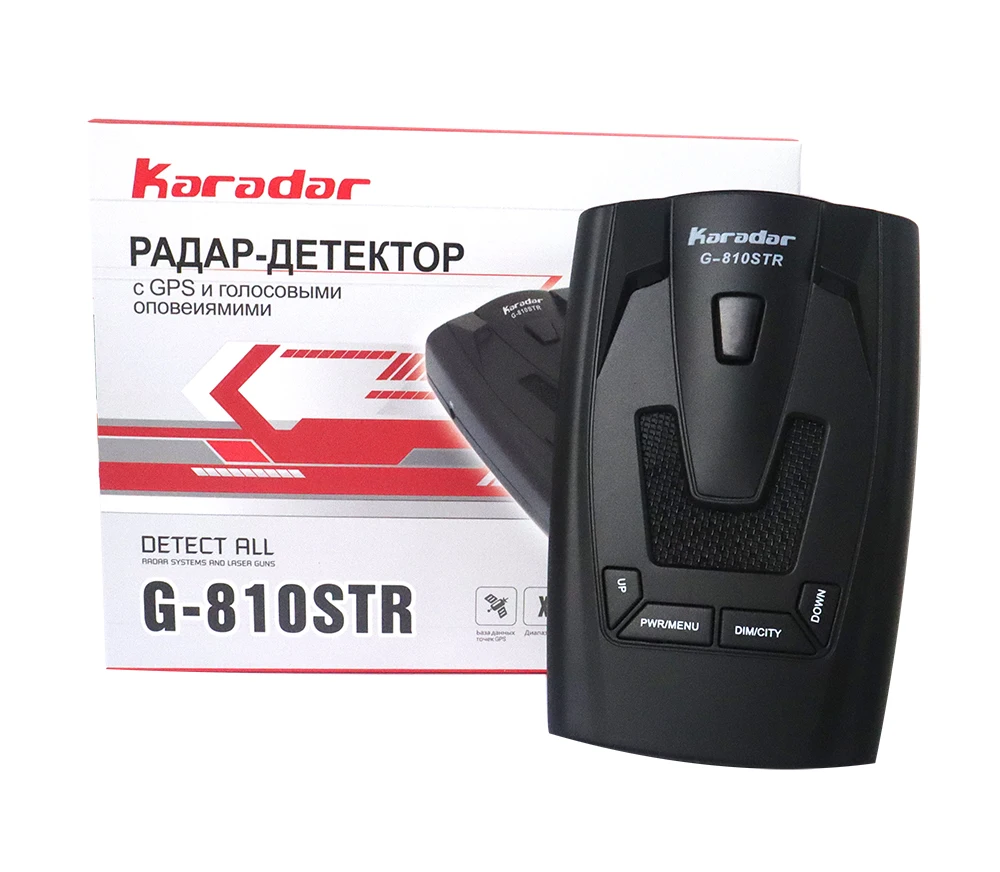 2018 Новый 2 в 1 автомобилей борьбе Радар детектор скорости gps G 810 светодио дный