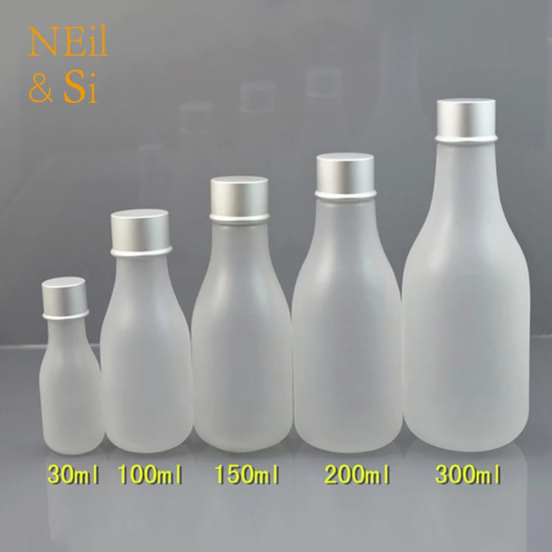 

30ml 100ml 150ml 200ml 300ml Matte Plastic Drop Bottle Refillable Frost Cosmetic Shampoo Shower Gel Cream Bottles Free Shipping