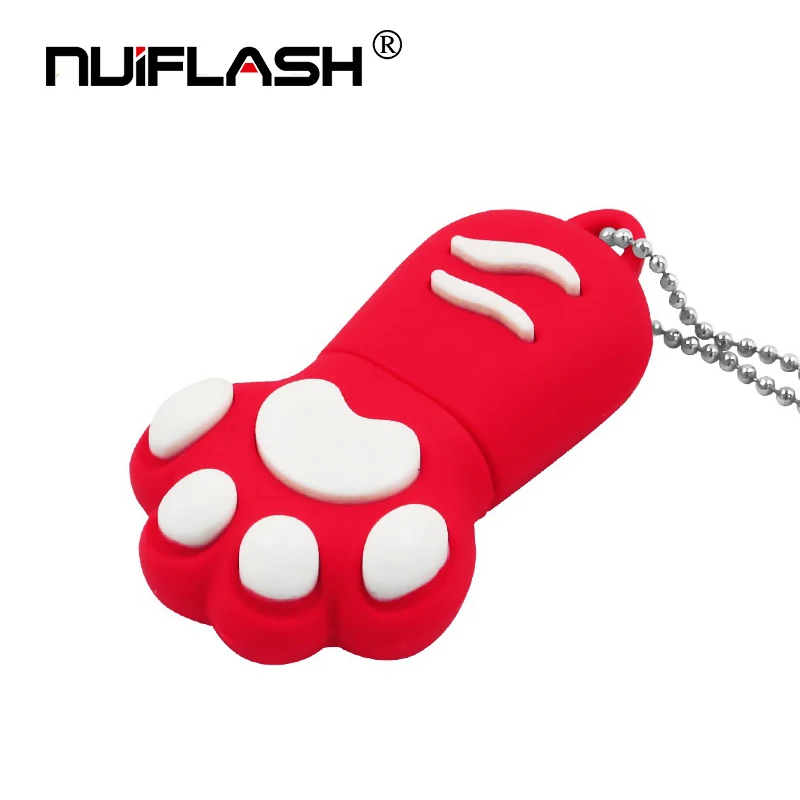 Cartoon Cat paw USB flash Drive 4GB 8gb 16gb Pen drive 32GB USB Stick Flash Drive 64GB 128GB Flash USB pendrive + Key Chain Cartoon Cat paw USB flash Drive 4GB 8gb 16gb Pen drive 32GB USB Stick Flash Drive 64GB 128GB Flash USB pendrive + Key Chain
