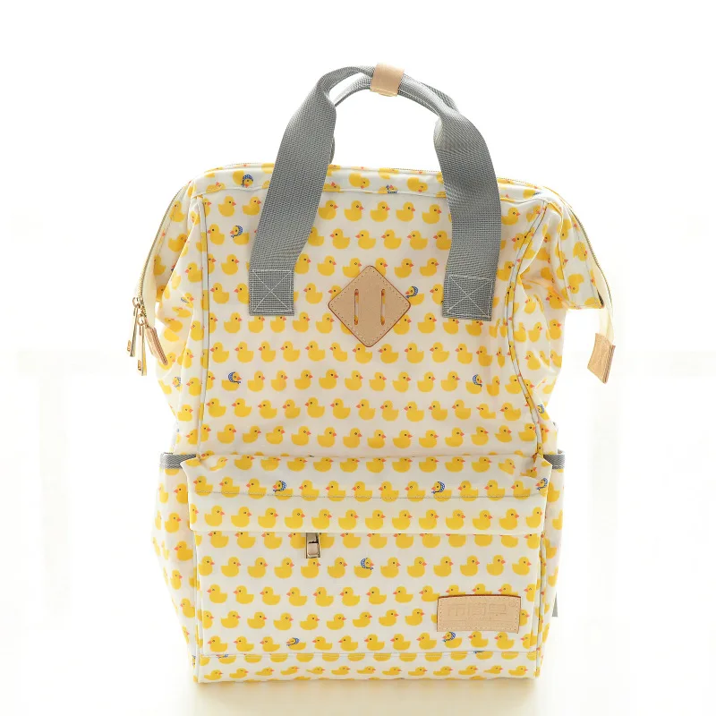 Сумка для подгузников, рюкзак для мамы, большая сумка для ухода за ребенком, Вместительная дорожная сумка для подгузников, сумка для хранения молока, Мумия - Цвет: 1