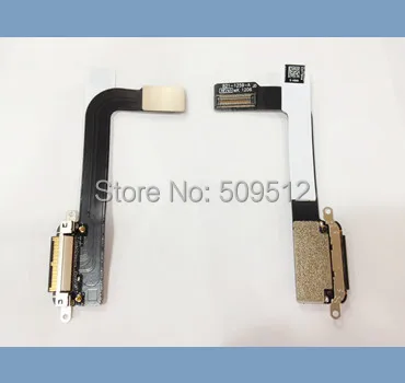 

10pcs/lot Best OEM Charging Port Dock Connector Chargre Flex Cable for New iPad 3 4 Replacement Free Shipping
