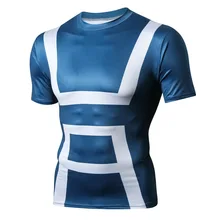 My Hero college креативная 3D спортивная одежда с принтами гимнастическая майка спортивная футболка для мужчин подходит для бега футболка для фитнеса футболка для баскетбола