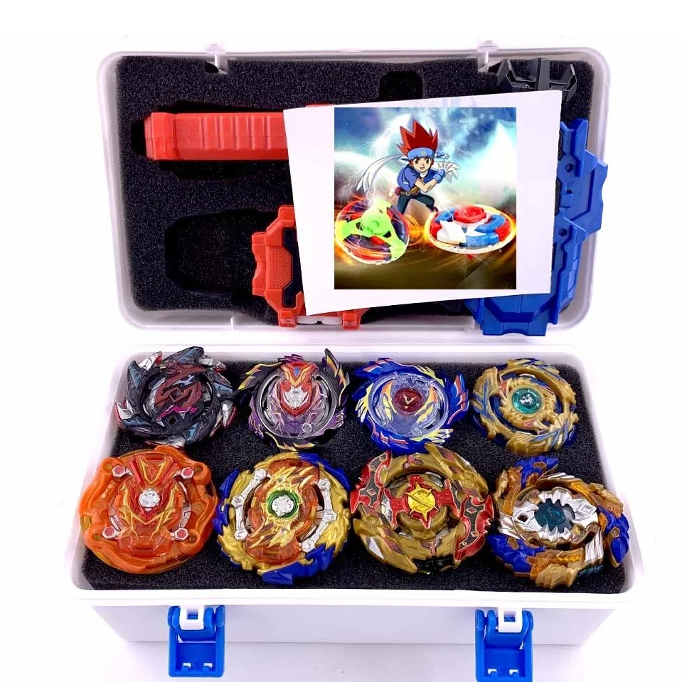 Все топы набор пусковых устройств Beyblade GT God Bey blade blades Burst высокая производительность Battling Top Toys для детей Bables Bayblade