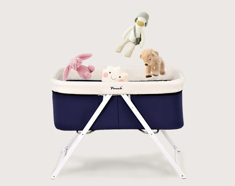 

Pouch Baby Crib European-style Baby kids bed multifunctional Travel cradle Crib multi-function shaker foldable cradle bed