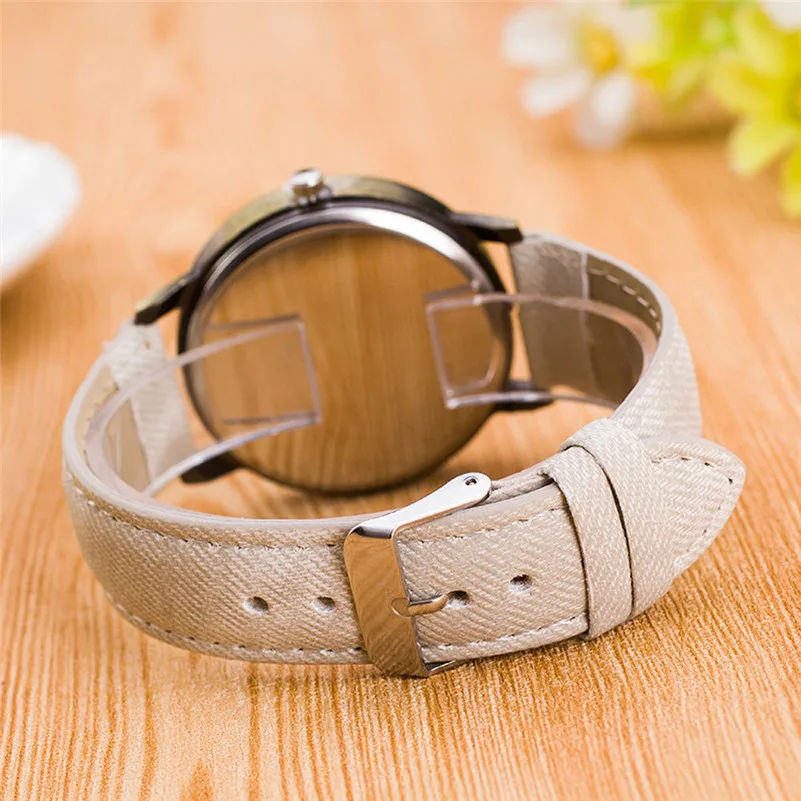  New fashion branded watch Women's World Map Cowboy Band Analog Quartz Wrist Watch Women Wholesale #2AP16 (13)