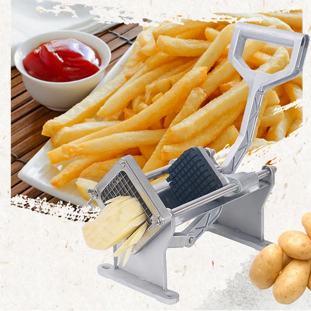 latest commercial potato french fry cutter