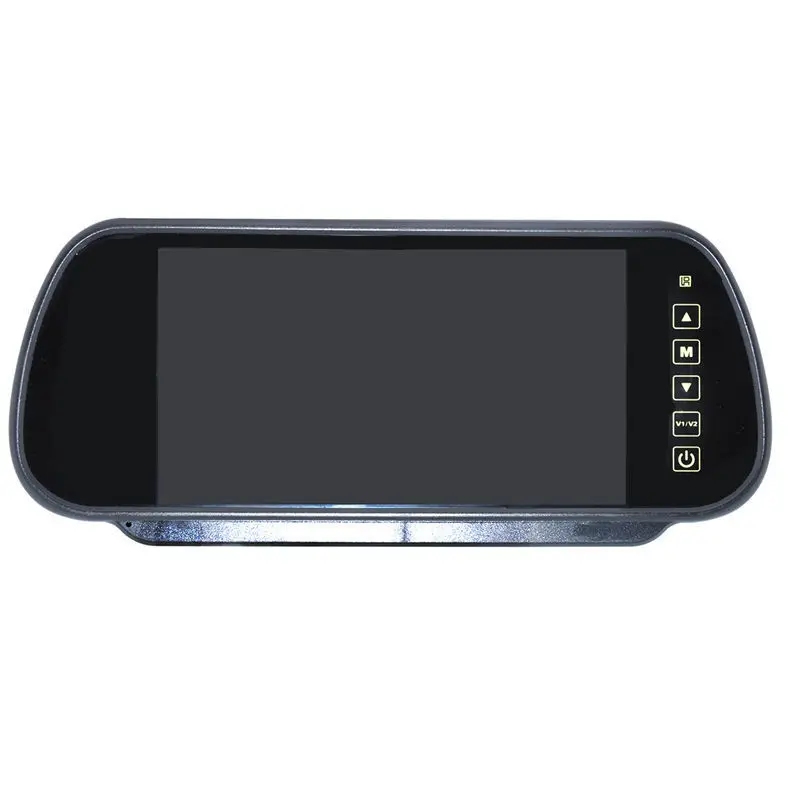 7 inch car rearview mirror monitor with reverse camera (12)