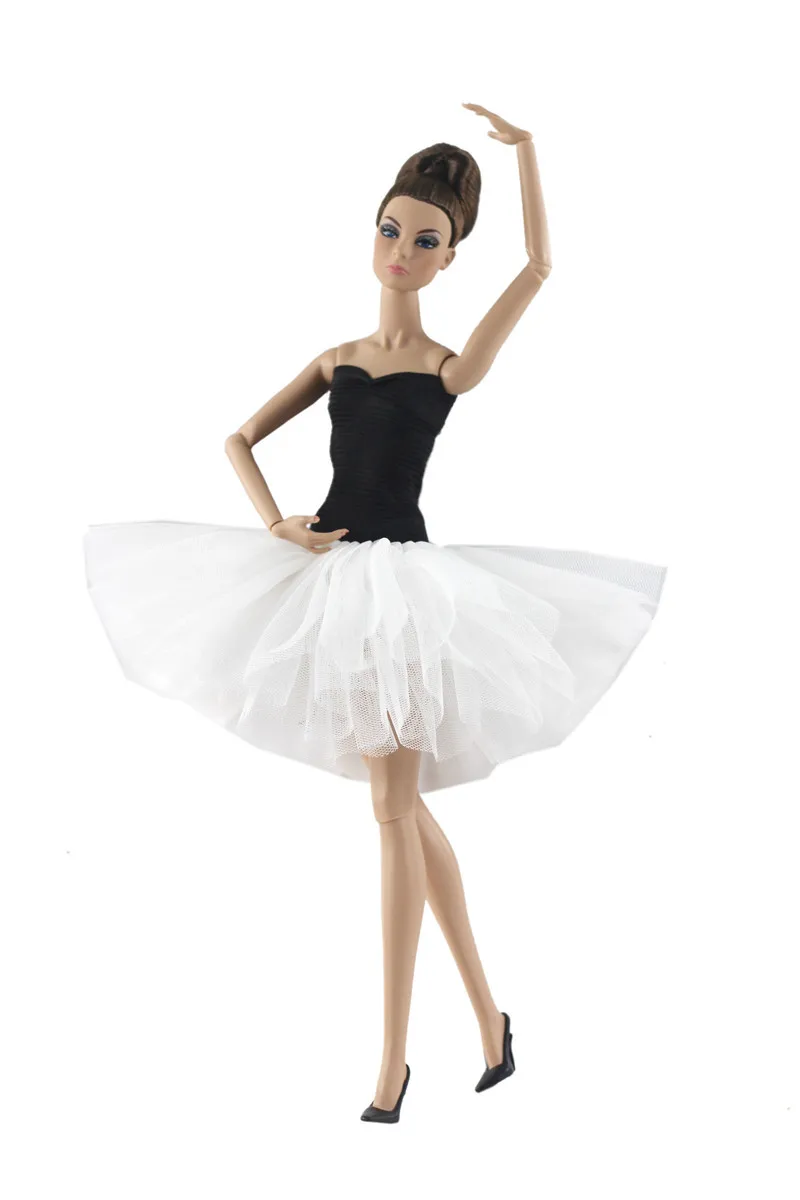 NK/Новинка года; платье-кукла; одежда ручной работы; балетное платье для танцев; Модная одежда для куклы Барби; аксессуары; подарок для девочек; JJ