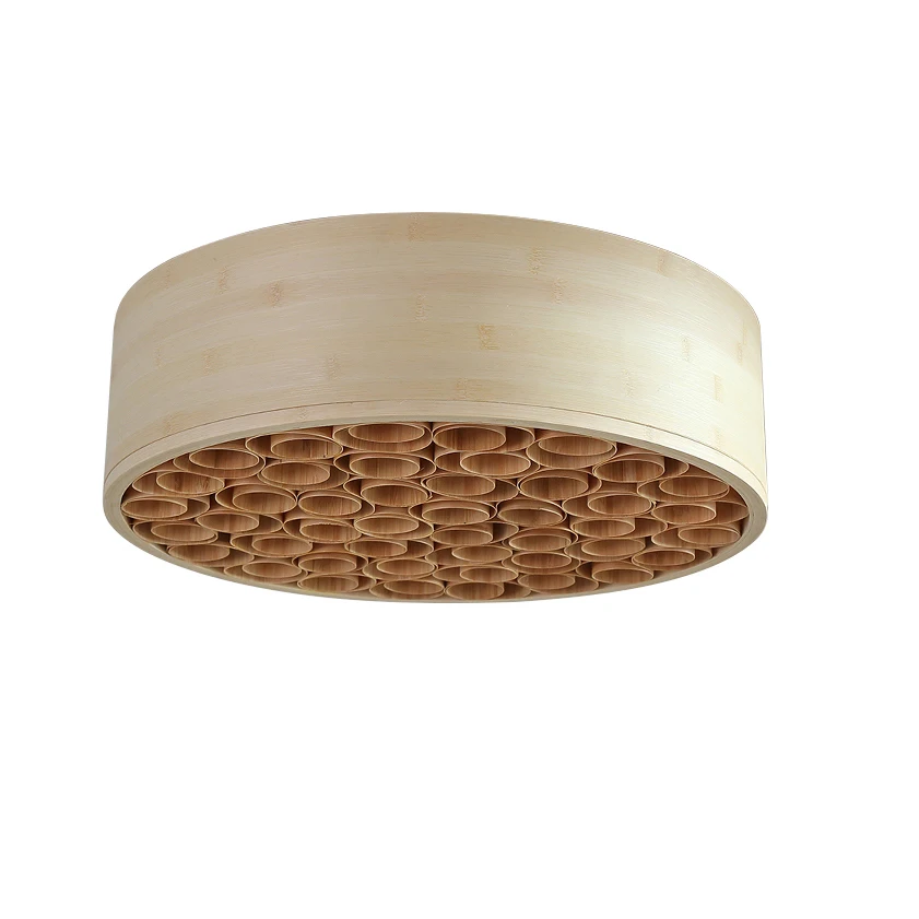 Cheap led e27 Chinese Bamboo Acrylic Iron Handmade LED Lamp.LED Light.Ceiling Lights.LED Ceiling Light.Ceiling Lamp For Foyer Bedroom 2