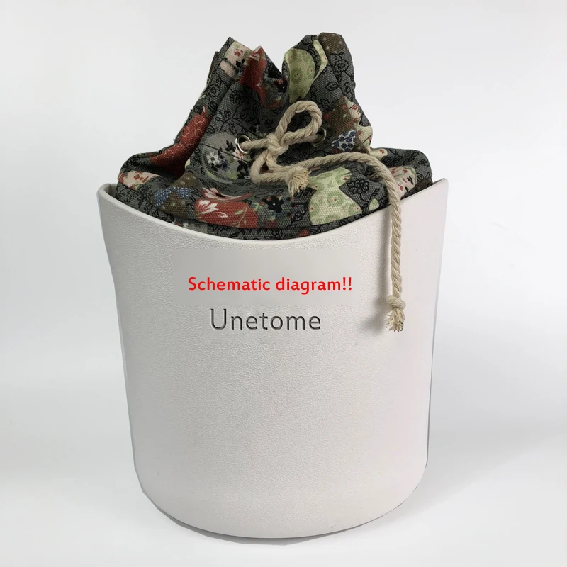 Drawstring Inner Pocket Canvas Fabric Lining Insert for Obag EVA O BAG Women Handbag Obasket Handbag Insert for O Basket O Bag