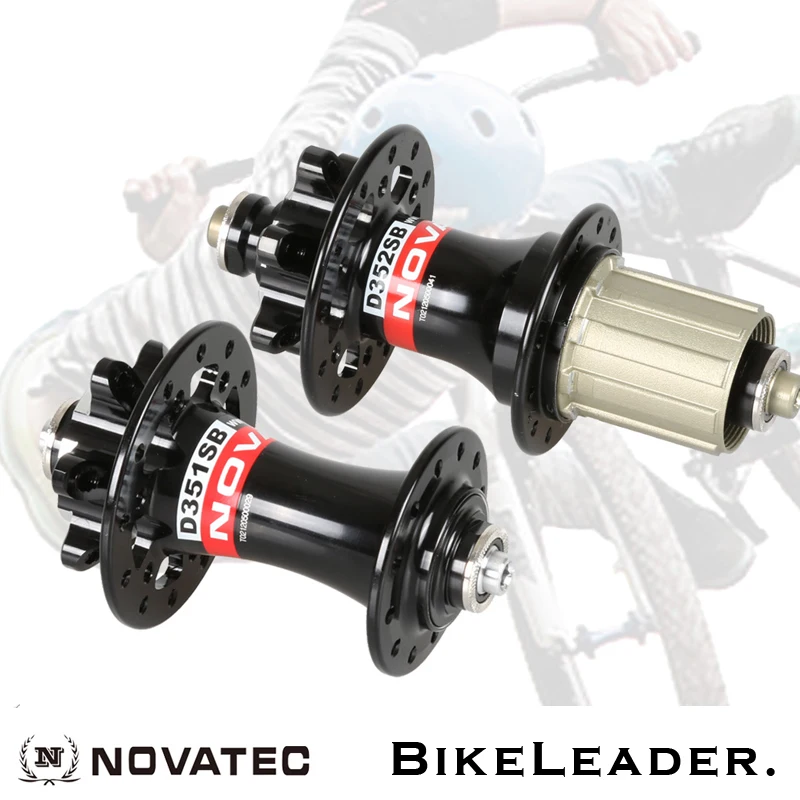 Novatec D351SB D352SB Road Bike Hubs Disc Brake 4 Sealed Bearing 24 28 ... - Novatec D351SB D352SB RoaD Bike Hubs Disc Brake 4 SealeD Bearing 24 28 Holes 130mm Black