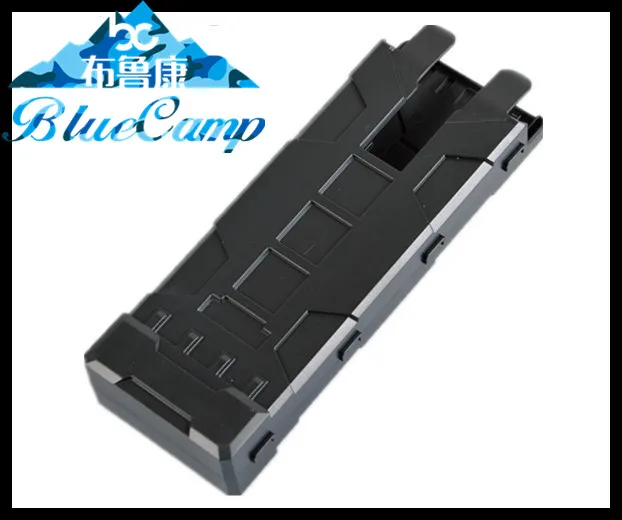 

Blackcamp 10 Rounds ABS Tactical Pouch Reload Holder Molle Pouch for 12 Gauge Magazine Pouch Ammo Round Cartridge Holder