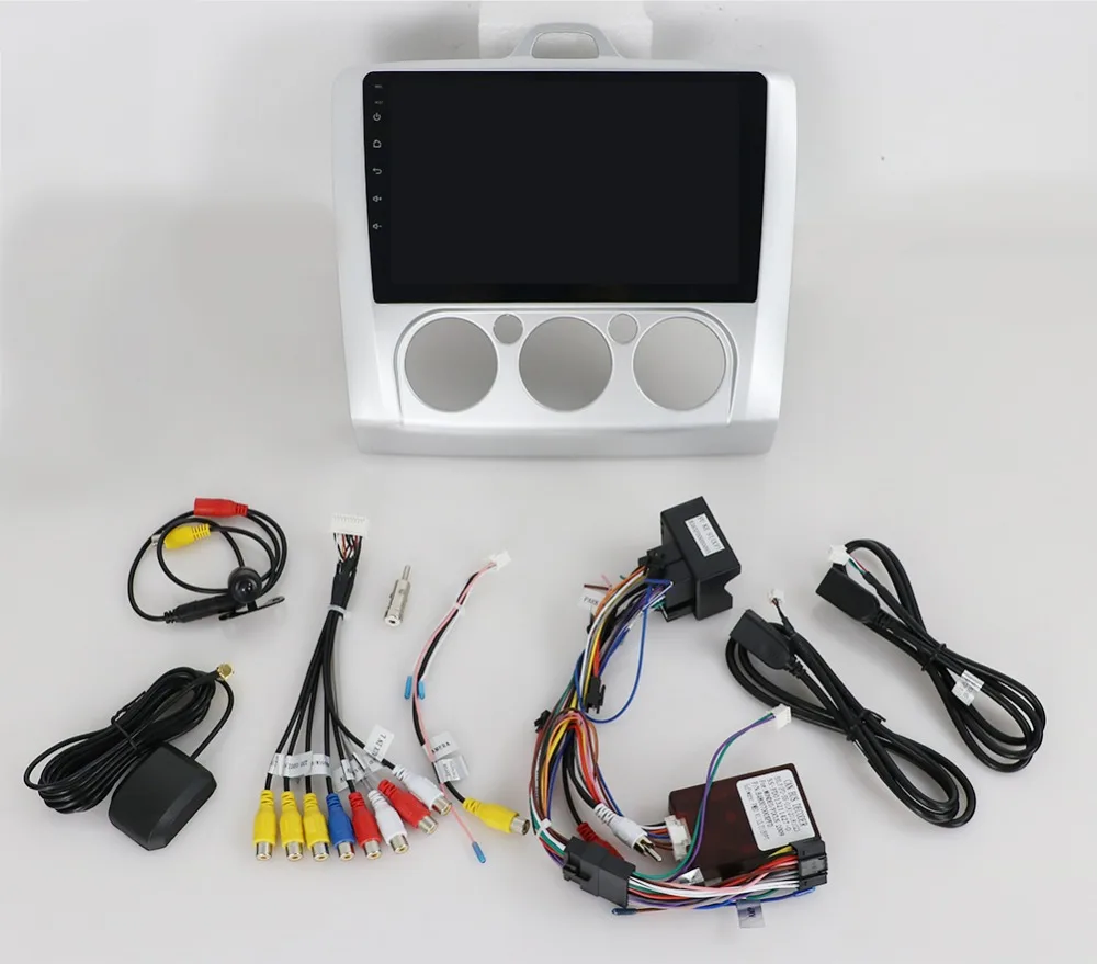 Discount Android 8.1 car radio fit for ford focus car multimedia player HD 9