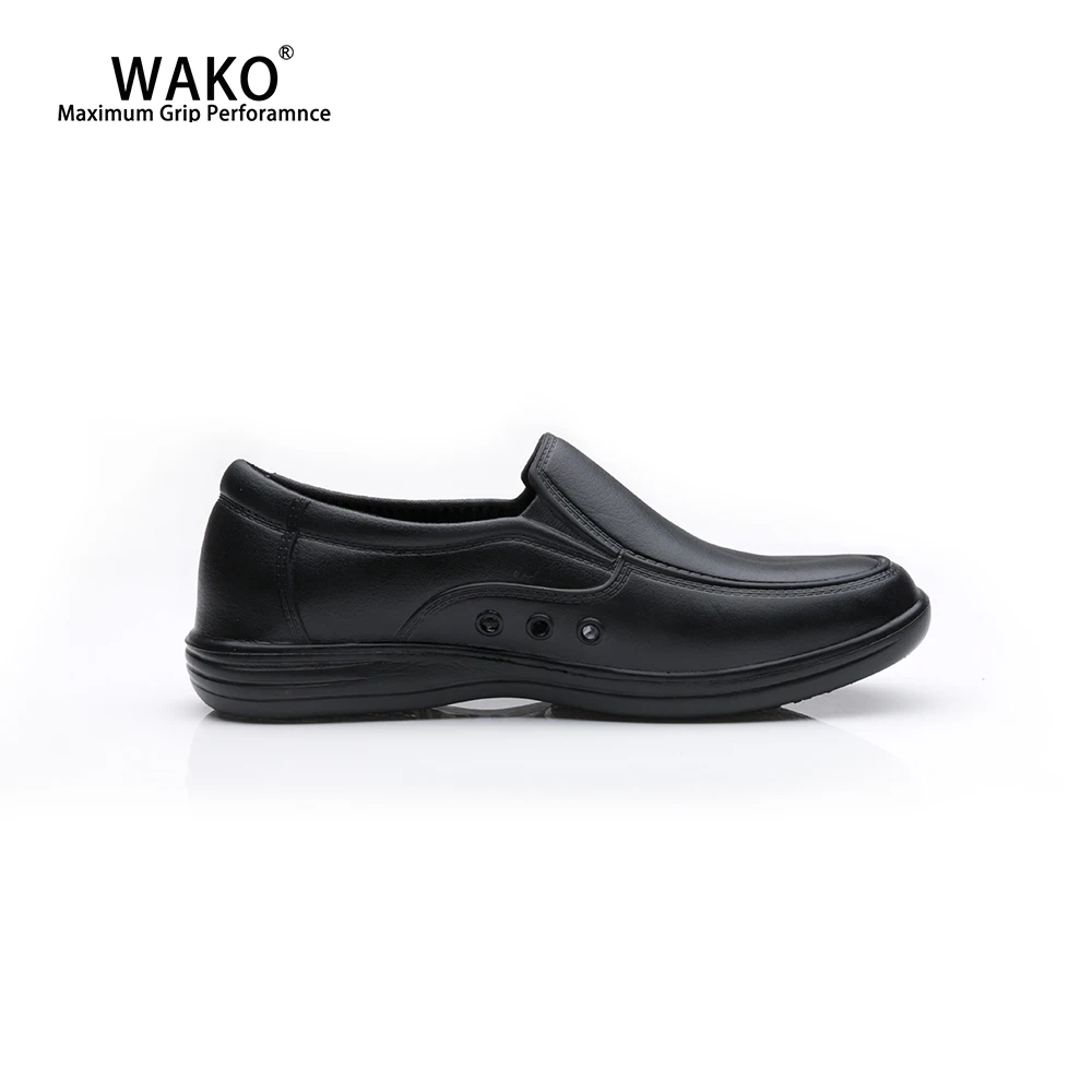 WAKO Chef Kitchen Shoes For Men Non-Slip Waterproof Restaurant Working Shoes Anti-Skid Safety Cook Shoes Breathable Black 9023 WAKO Chef Kitchen Shoes For Men Non-Slip Waterproof Restaurant Working Shoes Anti-Skid Safety Cook Shoes Breathable Black 9023