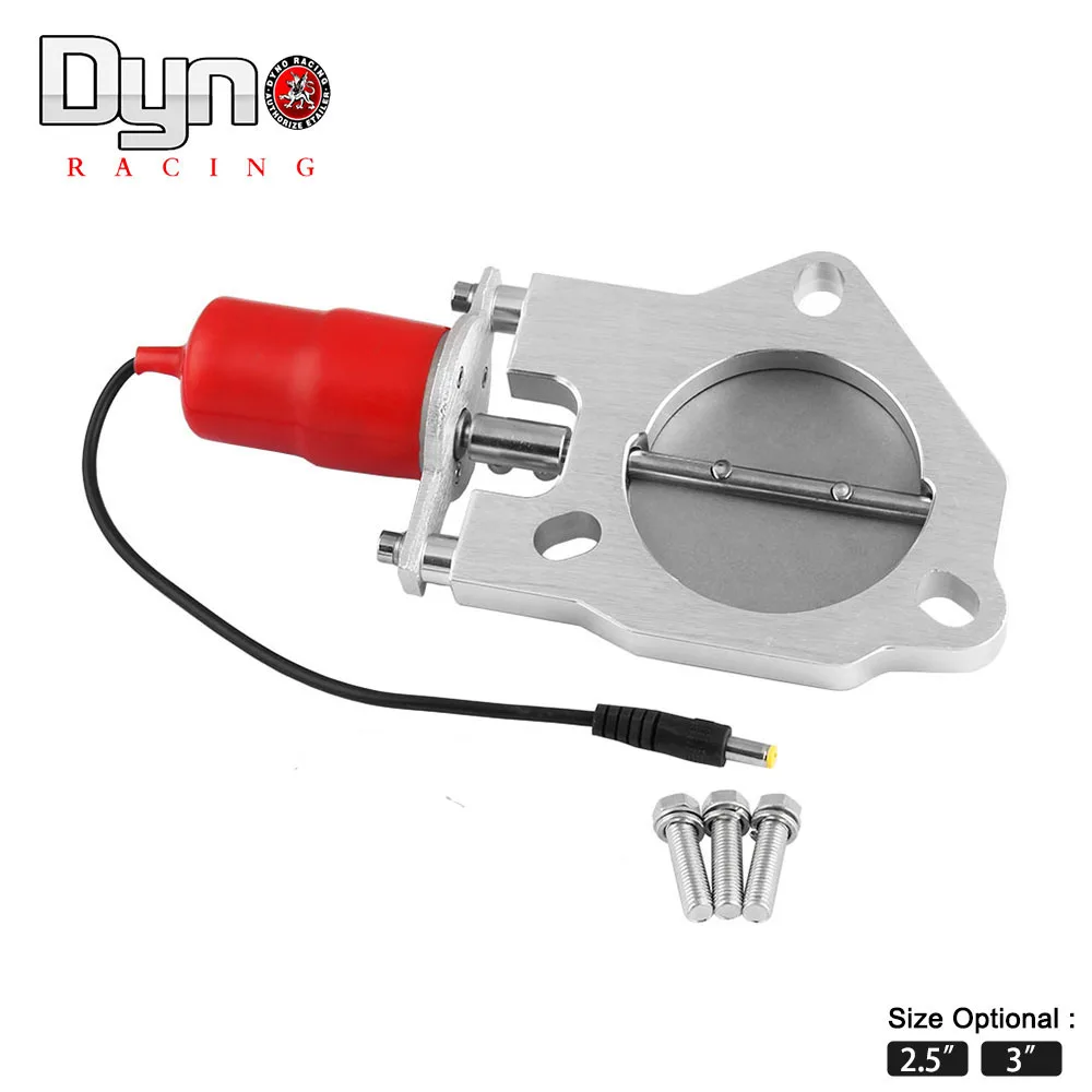 Dyno New 2.5" 3" Stainless Electric Exhaust Cutout Vavle Cut Out Kit