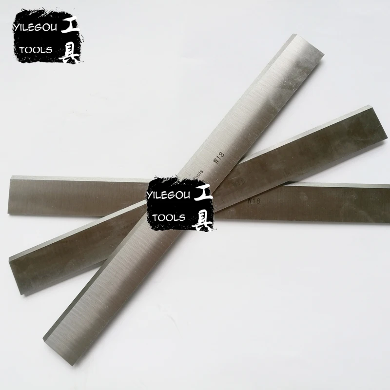

4 Pieces W18 Superhard Electric Planer Blades 3*30*300mm Planer Saw Blades For Wood Planer Length 200-310mm Width 25 or 30mm