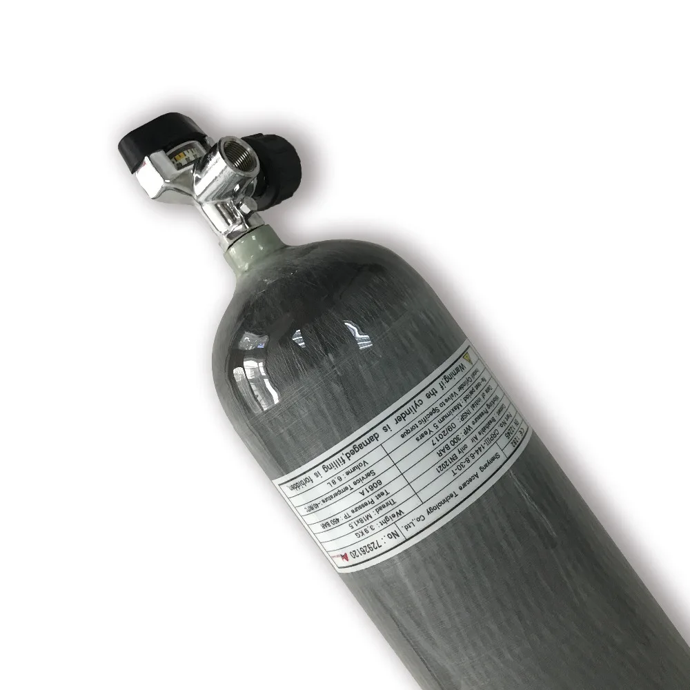 AC16821 High Pressure 6.8L 300bar Gas Cylinder For Compressed Rifle Airgun Aqualung Dive Pcp Rifle With Valve Drop Shipping-S AC16821 High Pressure 6.8L 300bar Gas Cylinder For Compressed Rifle Airgun Aqualung Dive Pcp Rifle With Valve Drop Shipping-S