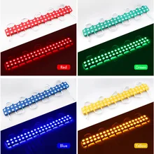 Светодиодный модуль 5730 4 светодиодный s IP65 Водонепроницаемый 12 V Светодиодный модуль, красные, зеленые, синие, желтые теплый белый свет для рекламная вывеска заднего освещения