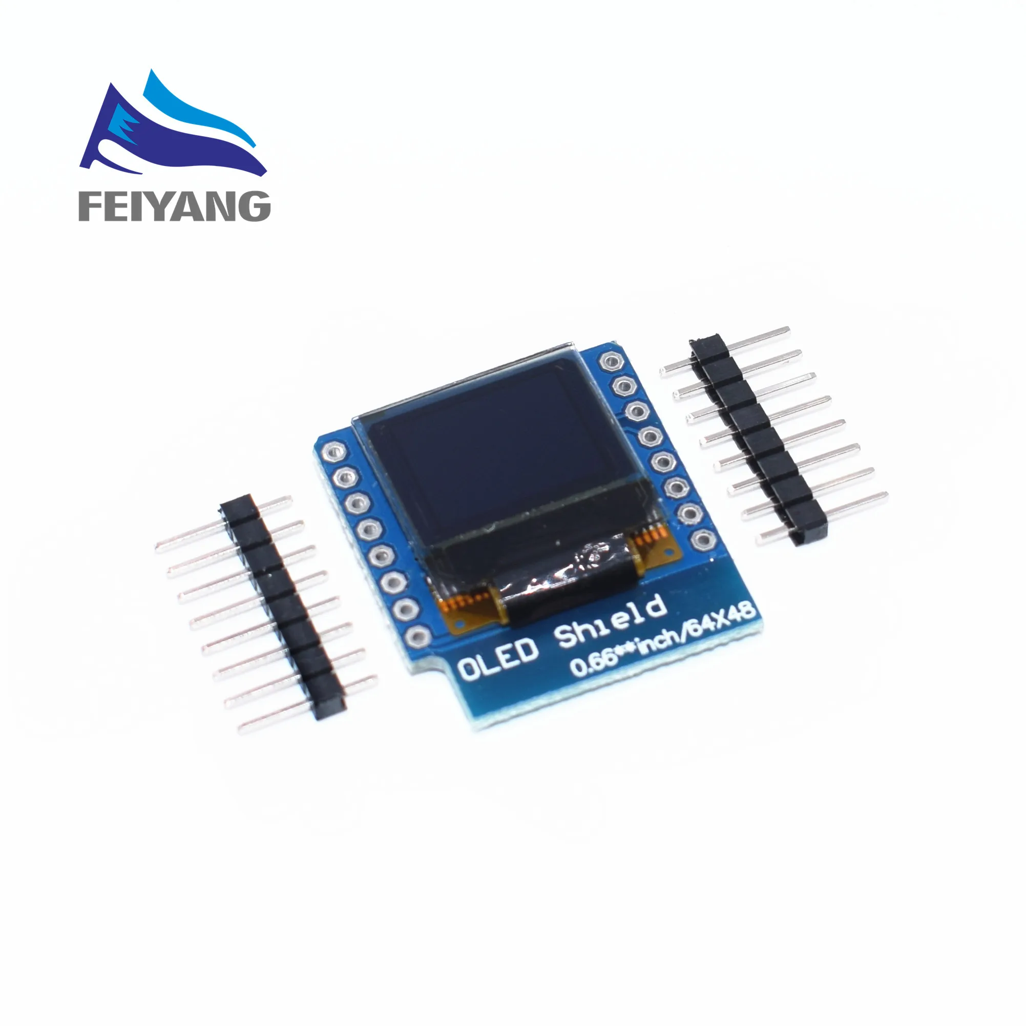 0 66 &quotдюймовый 64X48 IIC I2C O светодиодный Светодиодный ЖК дисплей экран совместимый D1