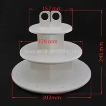 Высокое качество кекс стенд леденец держатель на день рождения полезные торт стенд 3 уровня