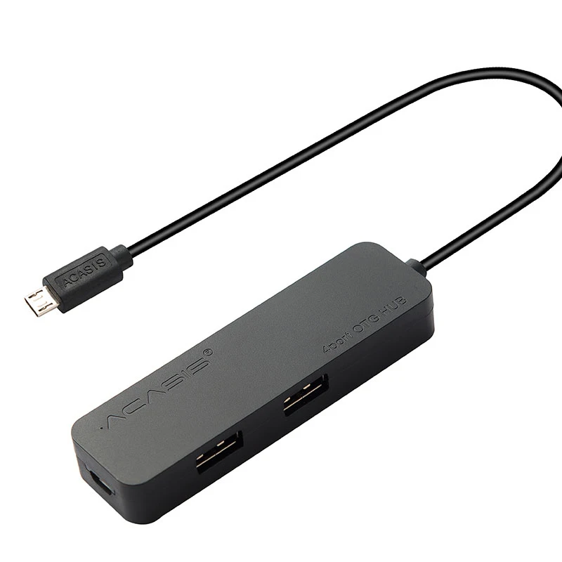 Высокое качество ACASIS H032 4 порта OTG Micro usb-хаб USB2.0 адаптер 1.5A зарядный кабель зарядное устройство трансмиссон кабель разветвитель