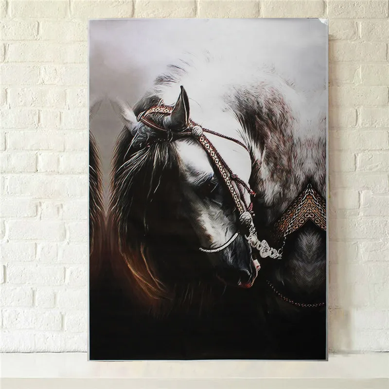 

New Horse Picture Painting By Numbers Of Frameless DIY Canvas Oil Painting Frameless For Living Room Home Decor