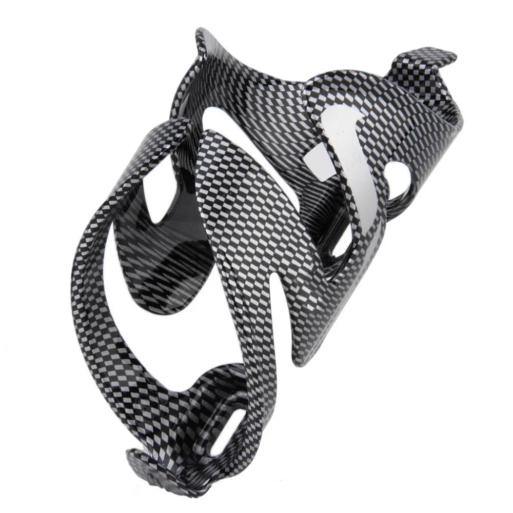 

Outdoor Cycling Mountain Road Bike Carbon Fiber Water Bottle Drinks Holder Cages Rack Bicycle Accessories Durable Useful