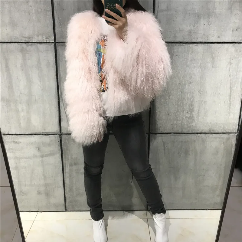 

women sheep fur jacket ladies sheep fur coat