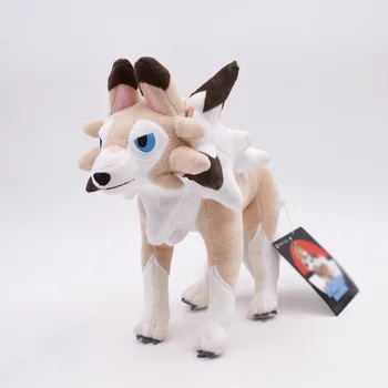 

23cm Lycanroc Peluche Toy Cartoon Stuffed Plush Brinquedos Baby Toys For Chirdren's Christmas Free Shipping