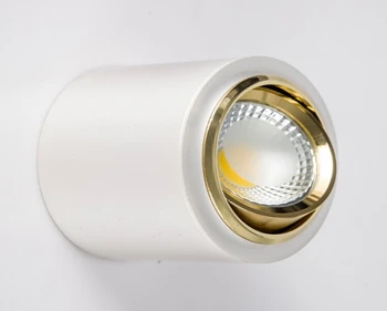 

10W Silver shell Dimmable Down Lamp Surface Mounted Lights ,high-grade Shell, advantage Products,high Quality Light AC85-265V CE