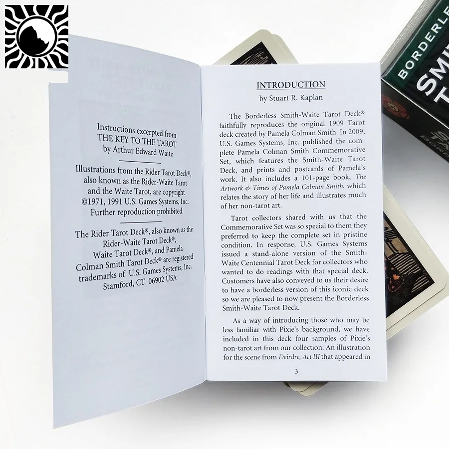 100% Оригинальная английская версия 84 шт. Smith Waite Tarot Deck tarots настольные игровые